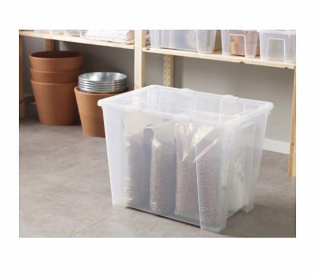 Ikea Samla Box With Lid Furniture Others On Carousell