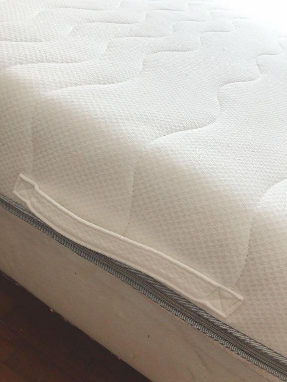 IKEA Sultan Elsfjord Latex Double Bed Queen Size Mattress, Furniture