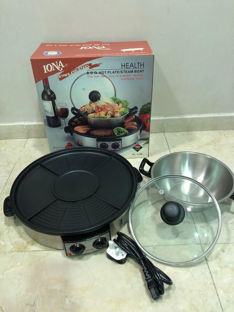 Iona BBQ hot plate / Steamboat, TV & Home Appliances, Kitchen