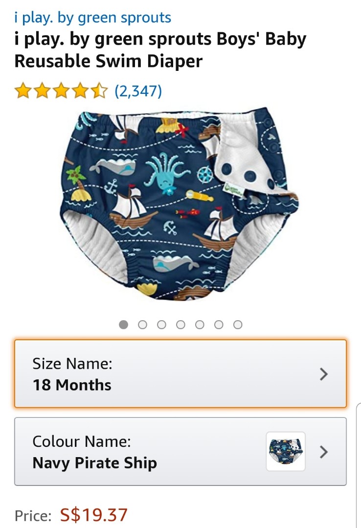 swim diapers for 2 month old
