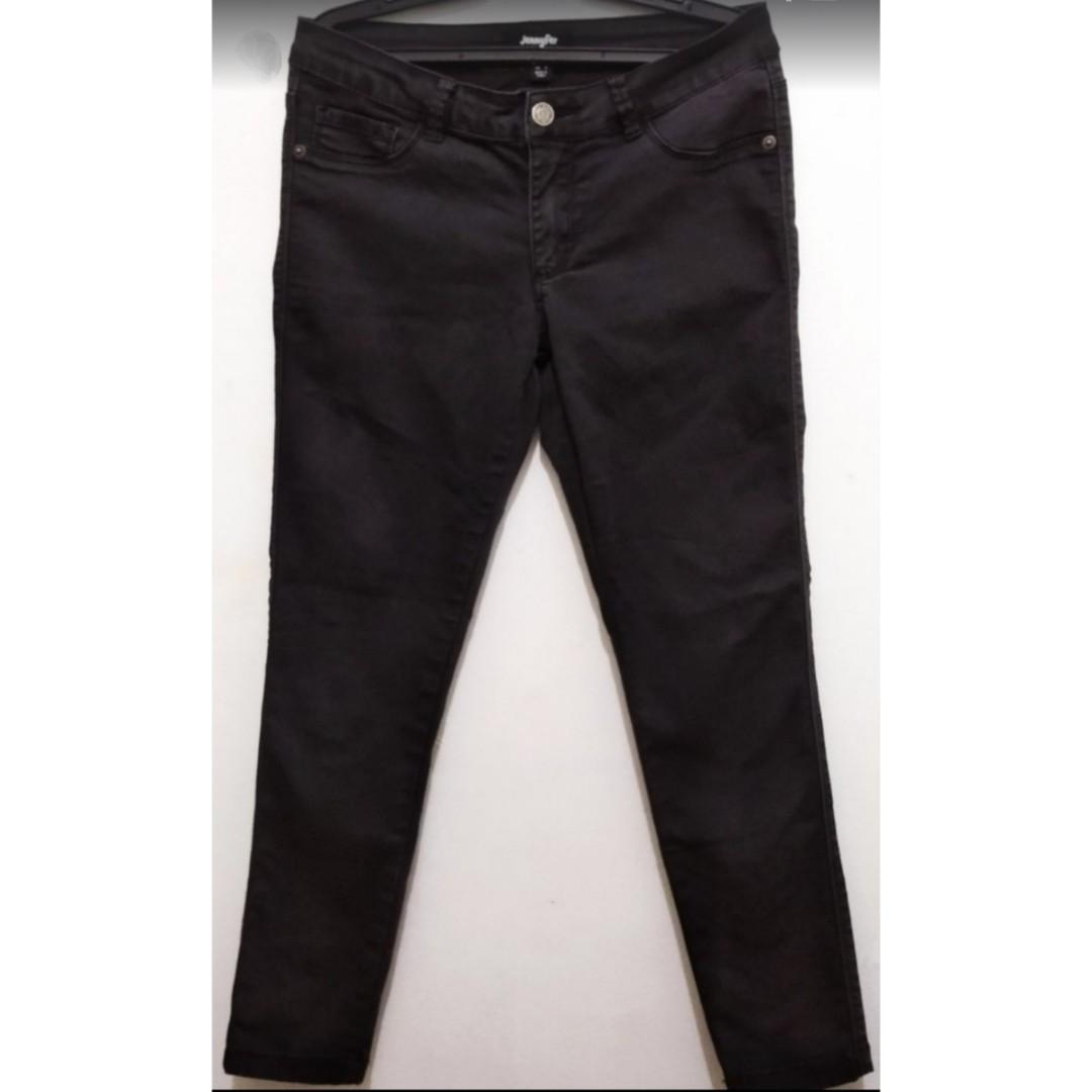 Jennyfer Black Jeggings, Women's Fashion, Bottoms, Jeans on Carousell