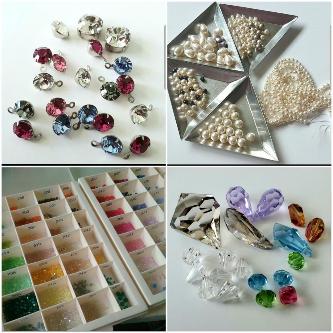 crystal beads craft making