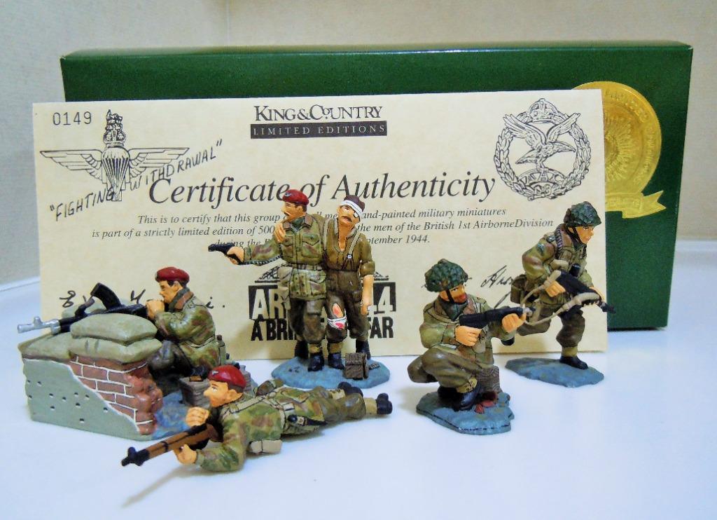 Interpretatie Internationale auditie King & Country Arnhem 1944 : AN002 Fighting Withdrawal, Hobbies & Toys, Toys  & Games on Carousell