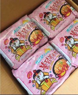 Korean 1pack SAMYANG CARBO HOT CHICKEN FLAVOUR RAMEN