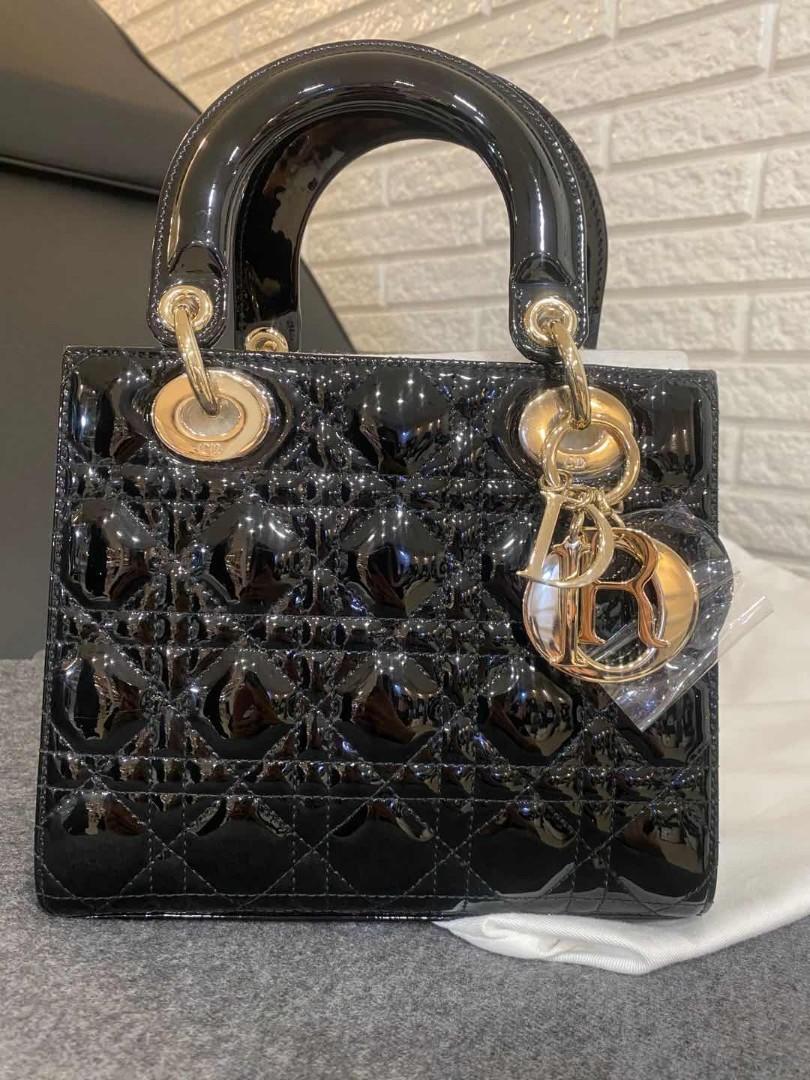 Lady Dior Size M Luxury Bags Wallets Handbags On Carousell
