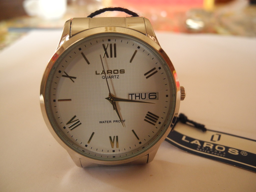 Laros Quartz Roman Numerical Indicators Watch