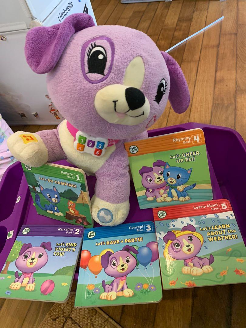 leapfrog teddy bear violet