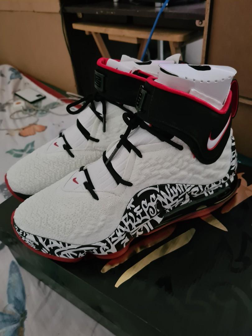 lebron 17 graffiti mens