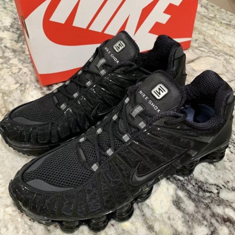 black nike shox tl