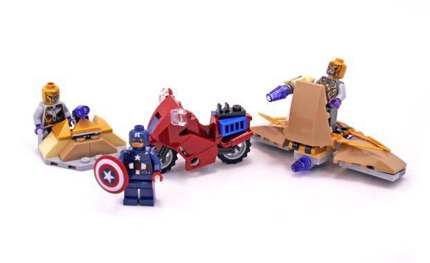 LEGO Marvel Super Heroes Captain America Avenging Cycle 6865