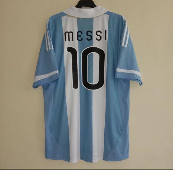 Lionel Messi Jersey Argentina Home 