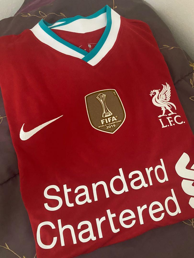 Liverpool Jersey Sports Sports Apparel On Carousell