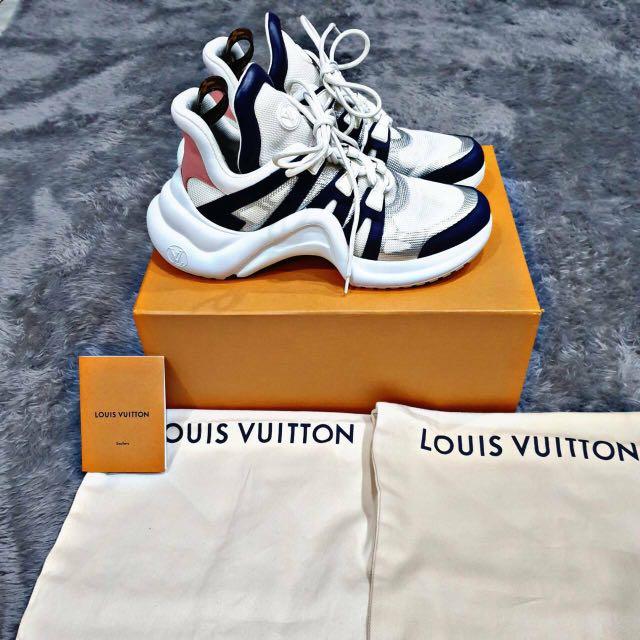 Louis Vuitton Forever Sneakers, Fesyen Pria, Sepatu , Sneakers di