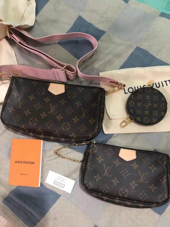 Louis Vuitton Félicie Pochette, Luxury, Bags & Wallets on Carousell