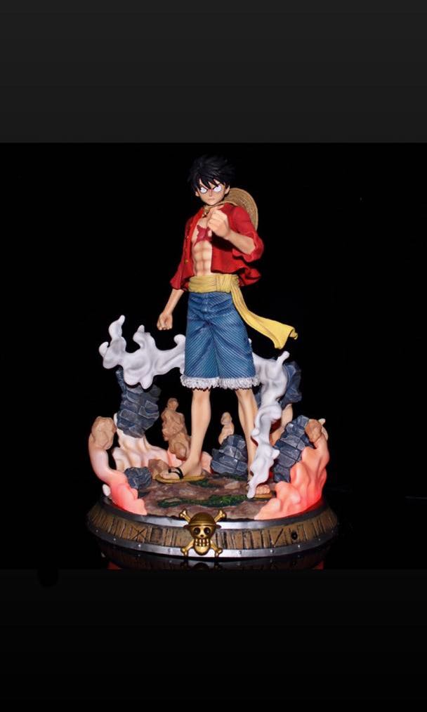 Luffy Copy Luffy copy resin, Hobbies & Toys, Collectibles & Memorabilia, Fan ...