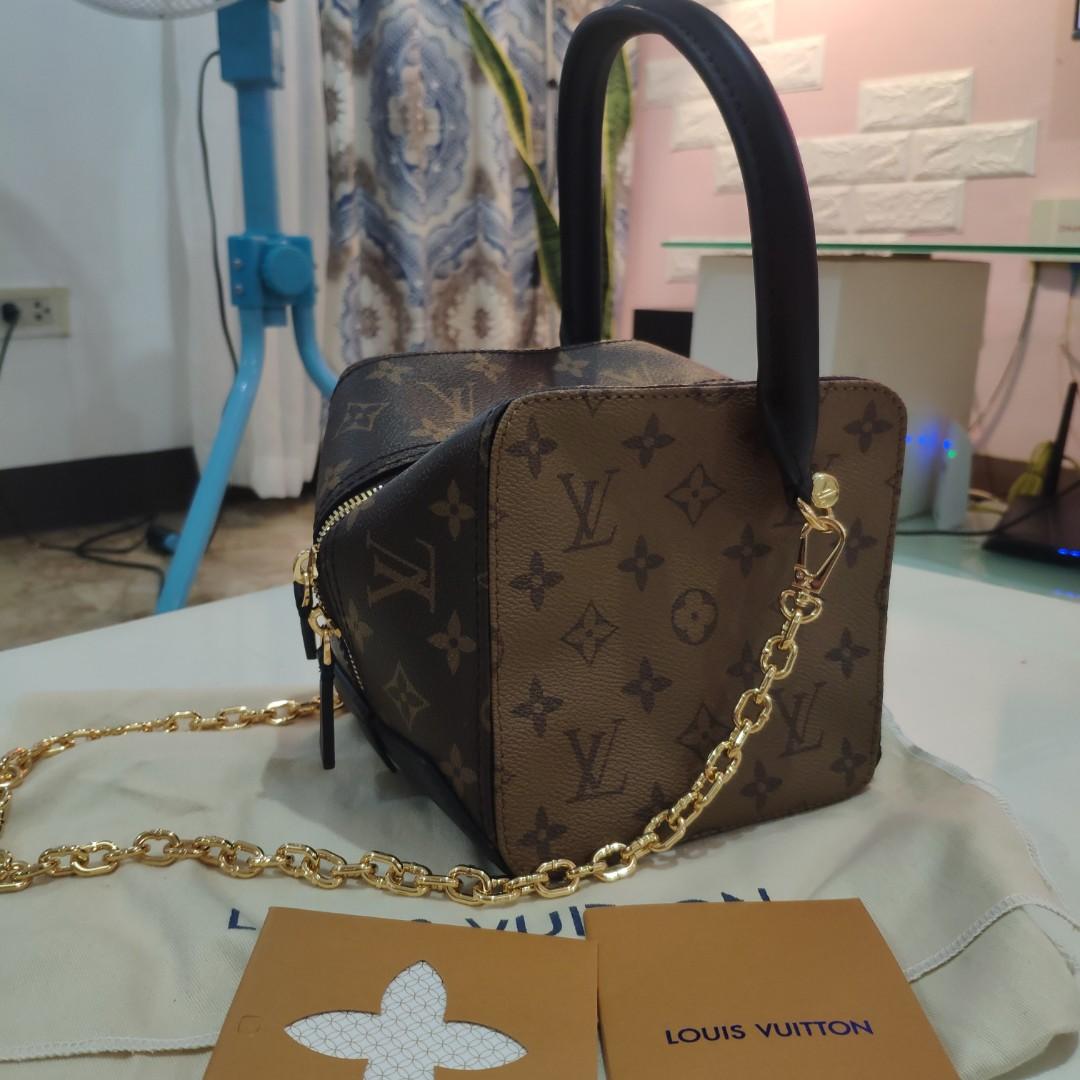 LV box bag, Luxury, Bags & Wallets on Carousell