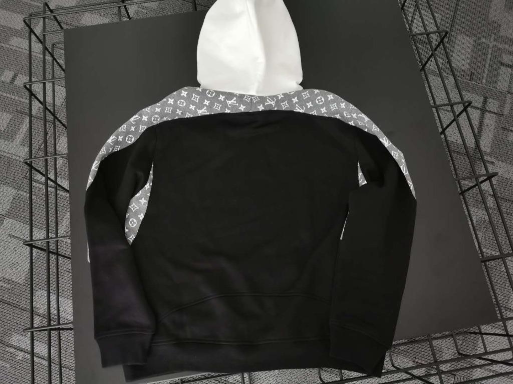 Louis Vuitton LV Men Monogram Circle Cut Hoodie in 100% Cotton