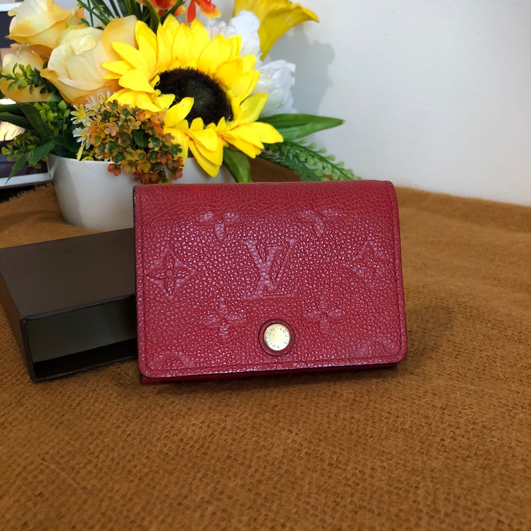 LV Empreinte Business Card holder, Women's Fashion, Bags & Wallets, Wallets  & Card holders on Carousell