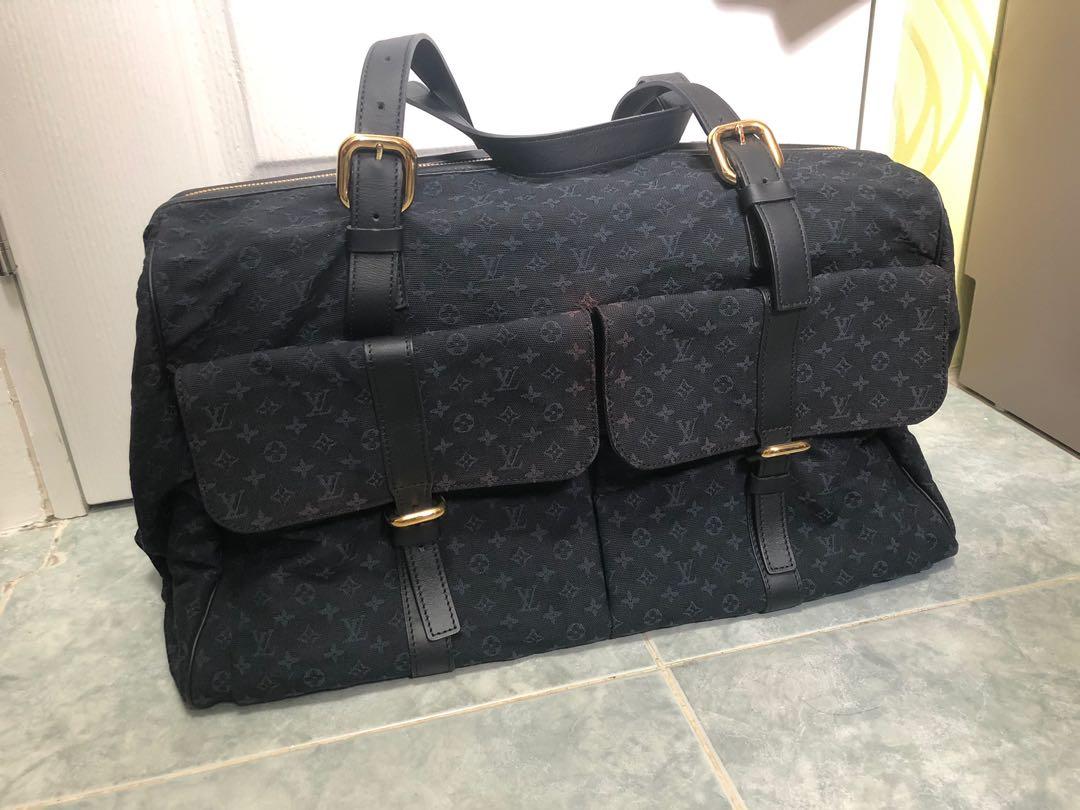 LV Louis Vuitton M42321 冠希包包blue denim, 名牌, 手袋及銀包- Carousell