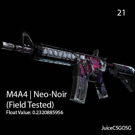 M4A4 | Neo-Noir FT (Field Tested), Video Gaming, Accessories, Gift Cards & Accounts on Carousell