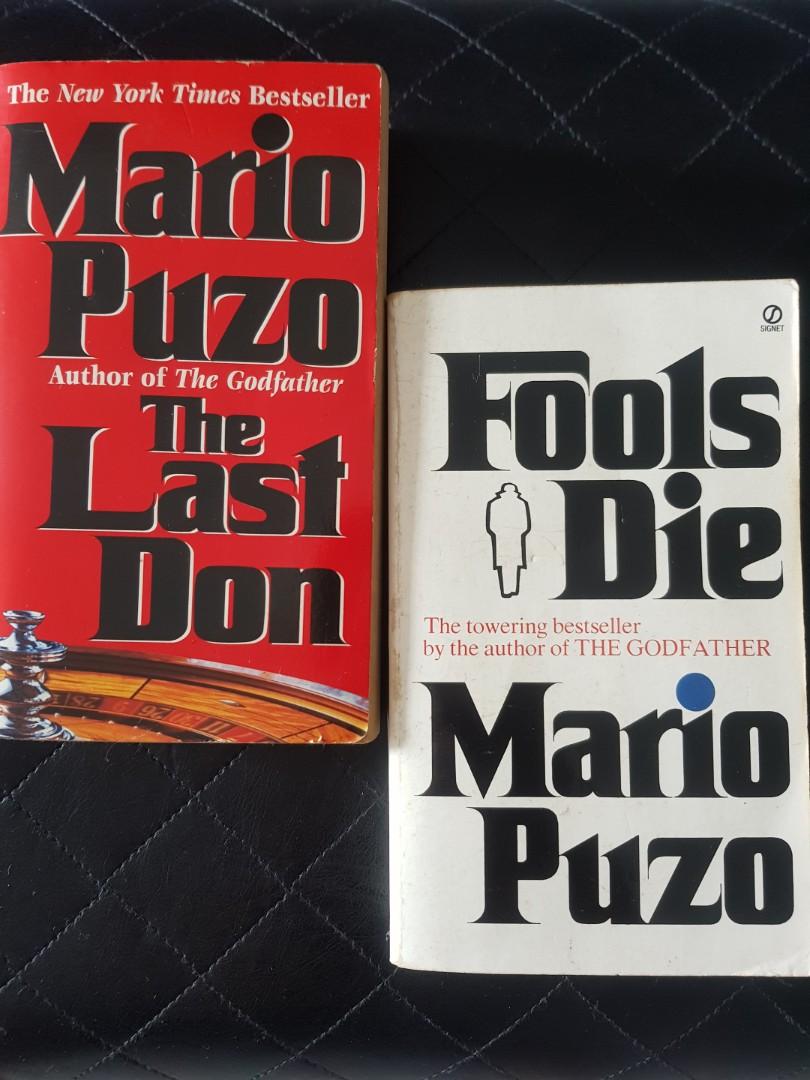 Mario Puzo S Novel Books Stationery Books On Carousell