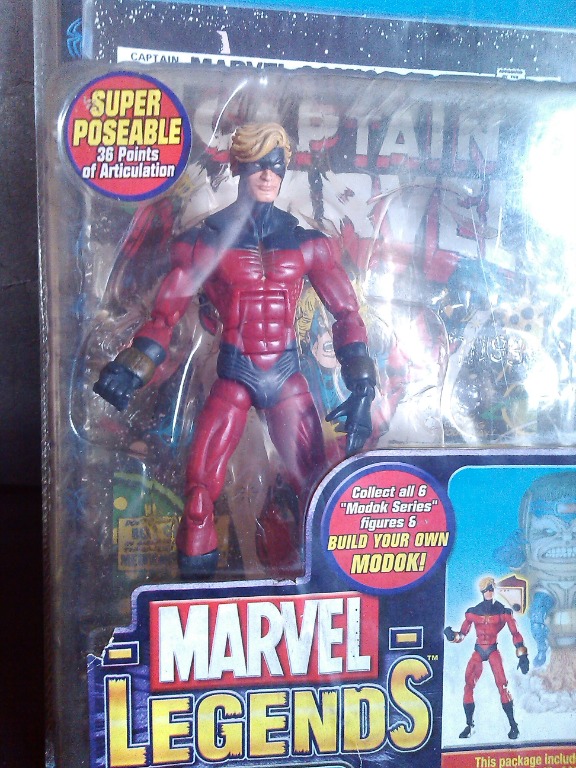 captain marvel action figure marvel legends