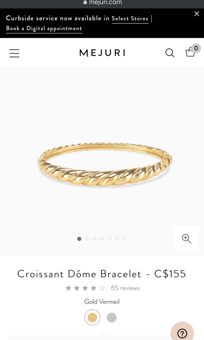 Mejuri sales dome bracelet