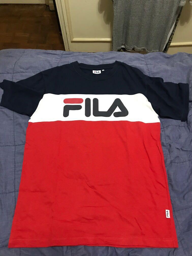 Men’s Fila Tee (Category: Tshirts & Polo Shirts ) located in San Juan City. Submitted by redclothes (Listing ID 1028025166, Image 1). Description: Authentic, from Japan.