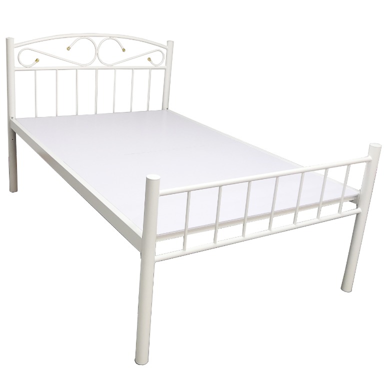 4x6 鐵床架 48x72 metal bed frame Hong Kong all size, 傢俬＆家居, 傢俬, 床架及床褥