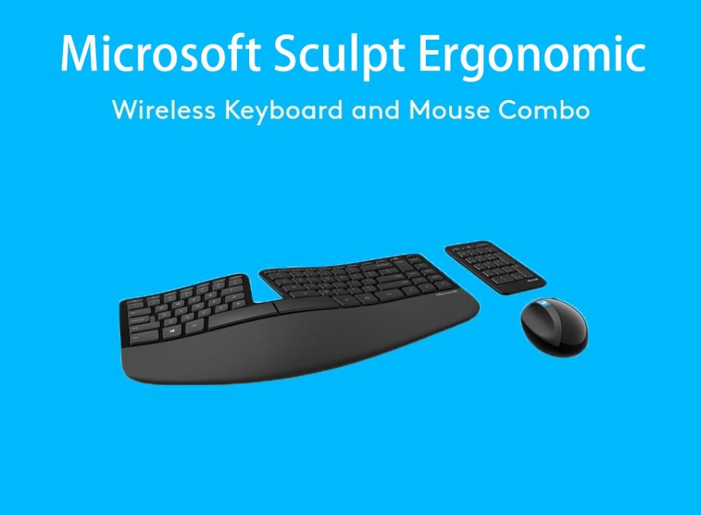 Microsoft Sculpt Ergonomic Keyboard Mouse Combo Computers Tech Parts Accessories Mouse Mousepads On Carousell