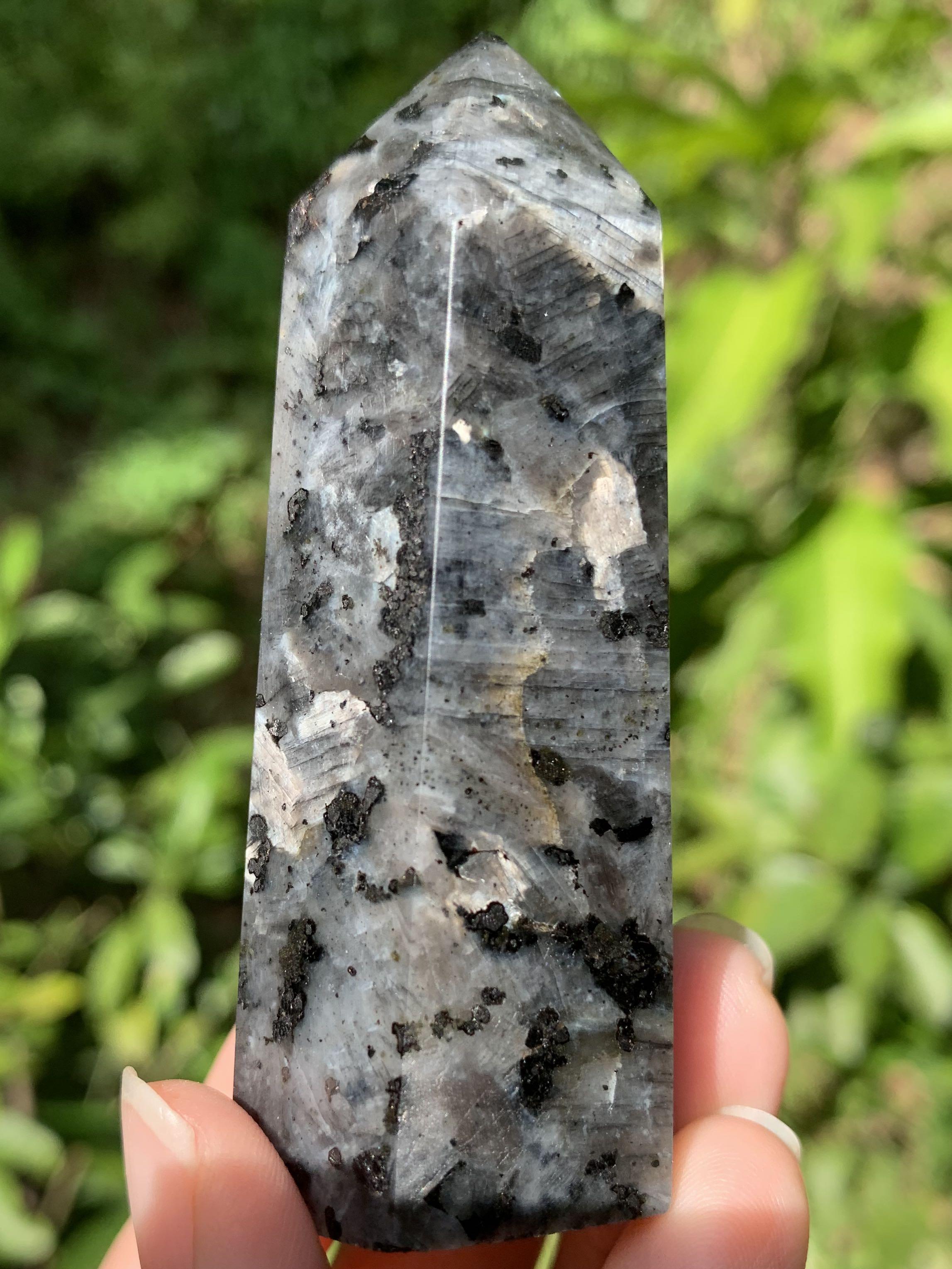 Natural Larvikite Tower Everything Else Others On Carousell