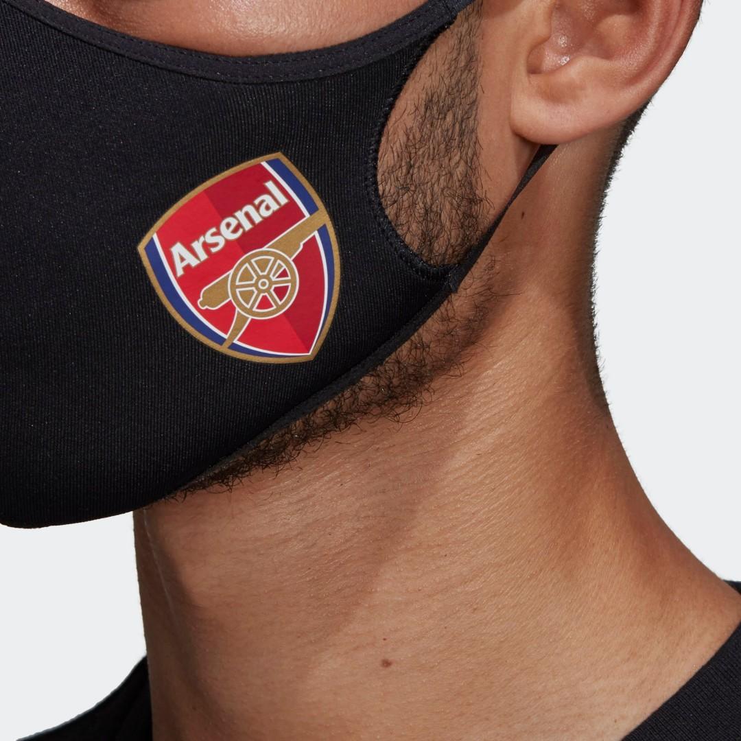 Arsenal X Adidas Face Mask Men S Fashion Accessories Others On Carousell