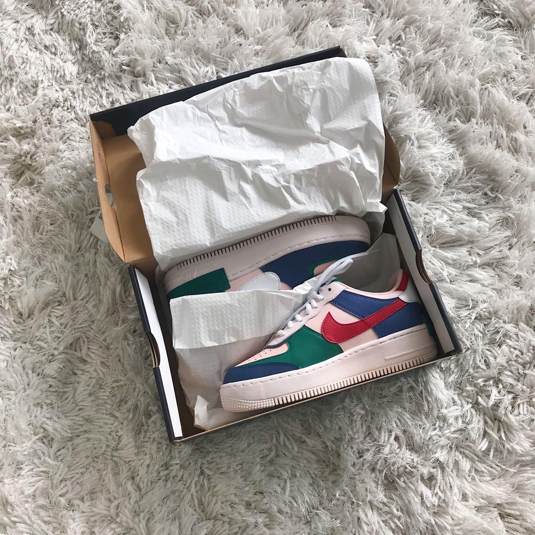 Nike Air Force 1 Shadow in Mystic Navy Women s Fashion Footwear