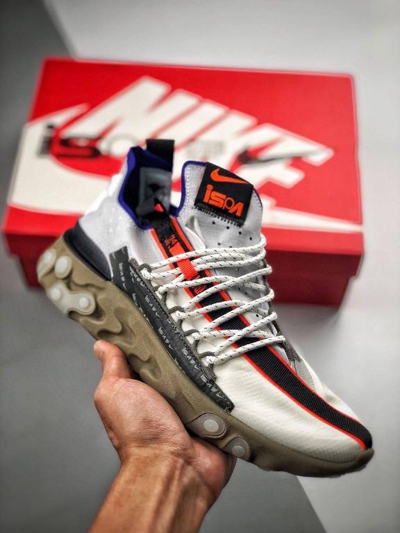 Nike react wr ispa summit white & royal blue discount