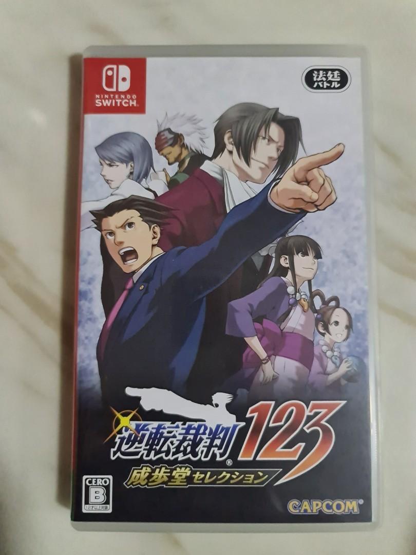 ace attorney on switch