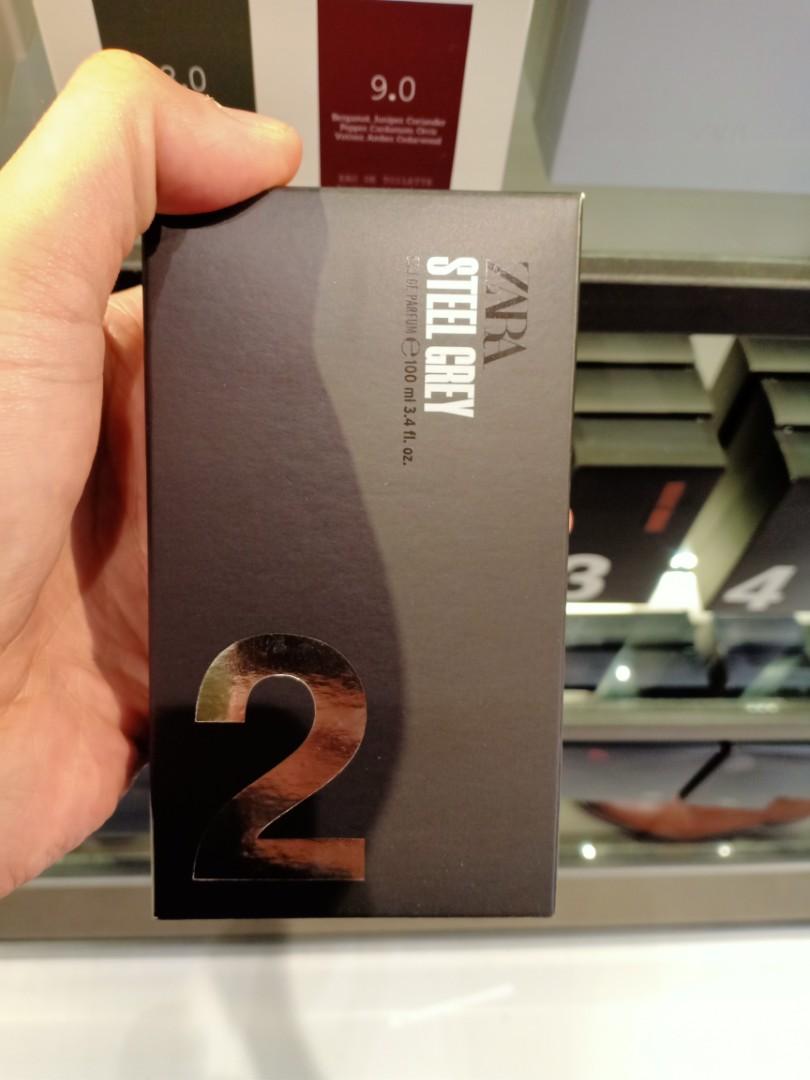 Zara steel grey on sale perfume