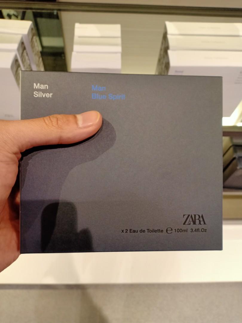 Zara - MAN BLUE SPIRIT + MAN SILVER 100 ML / 3.38 oz