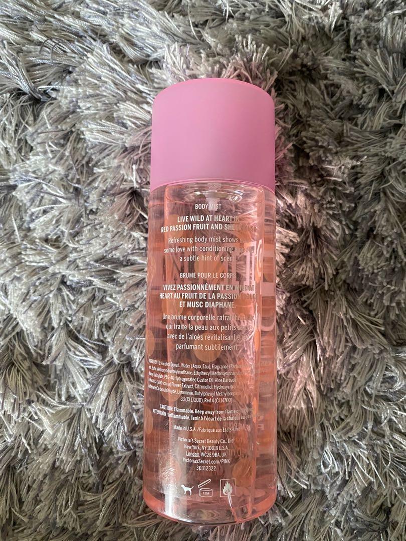 Pink wild at hotsell heart body mist