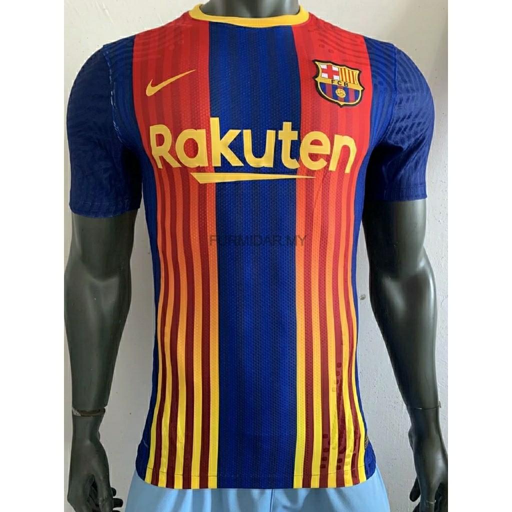 Po Player Version Fc Barcelona 20 21 Special Senyara Jersey Sports Sports Apparel On Carousell