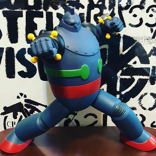 鉄人28号 - 速水仁司 塗装済完成品 全高約30cm 速水 ソフビ KOBE