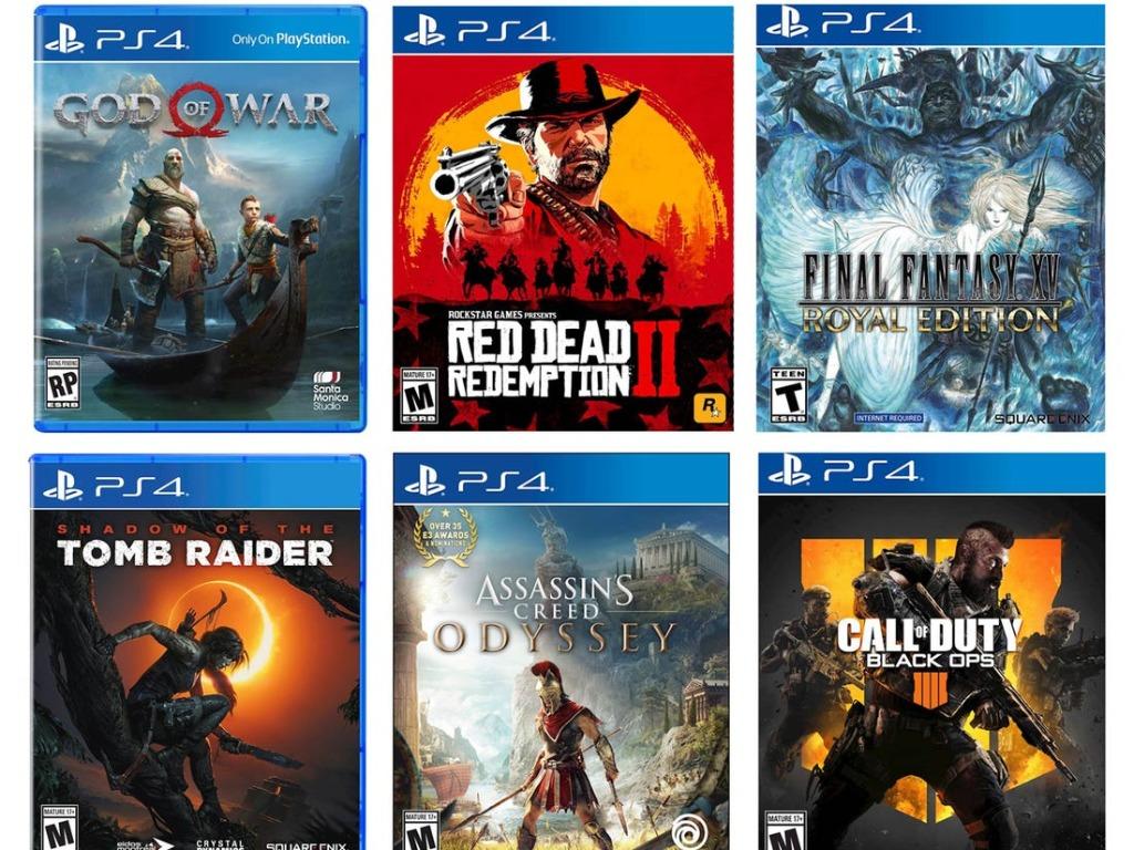 Games for sale on ps4 clearance