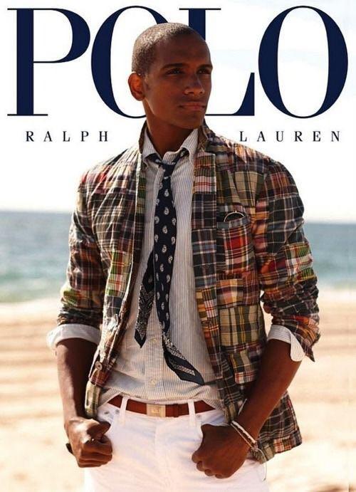patchwork madras sport coat