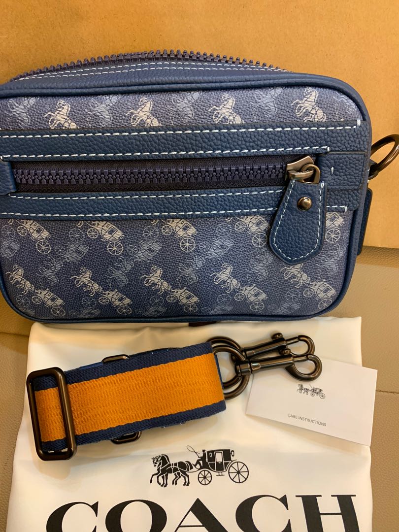 Academy crossbody with horse and carriage print cheap