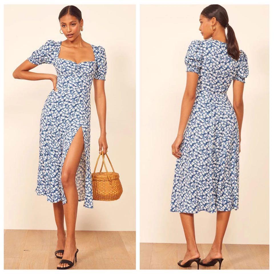 reformation lacey dress