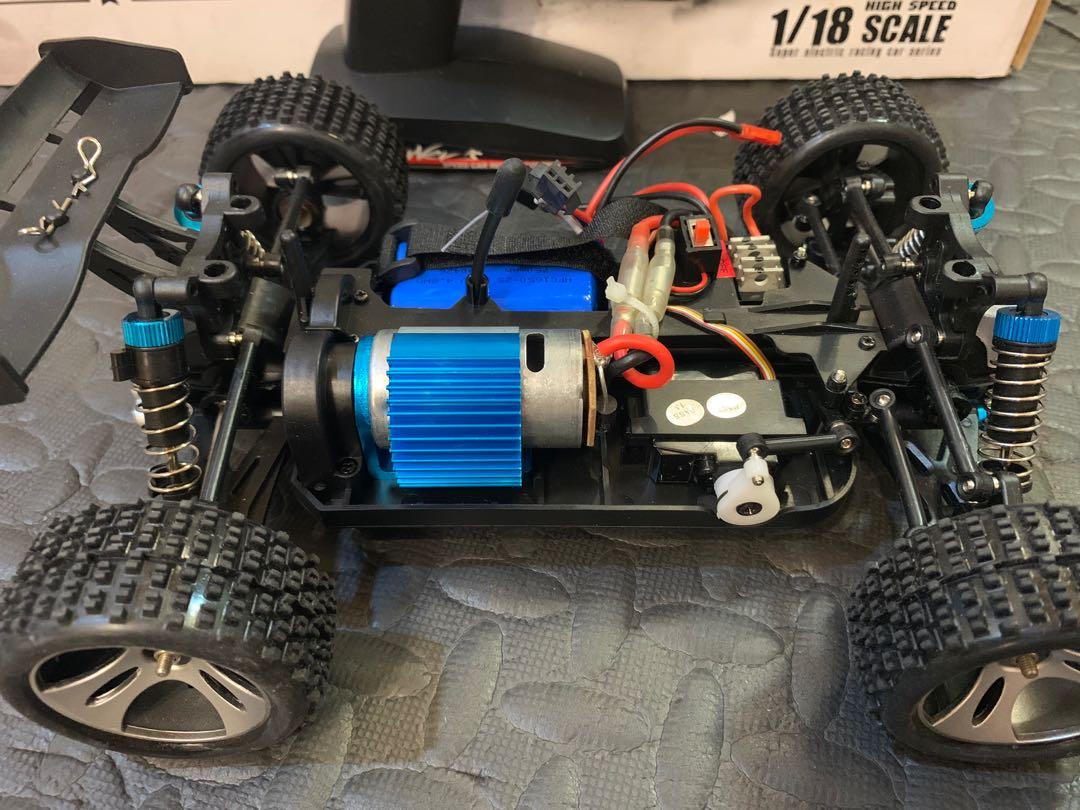 RC 4 wheel Drive ( STORM ) 1:18 scale RTR (Category: Remote Control Toys) located in Quezon City. Submitted by rctechworld (Listing ID 1028173993, Image 3). Description: Remote control HIGH SPEED STORM RTR digital proportion control 4WHEEL DRIVE Can reach speed 53mph 2.4ghz remote Technology Real rubber tires and powerful suspensions 1:18 scale WL TOYS Brand international 2 thumbs UP performance Complete kit ready to run RTR QC AREA CONTACT NO 09