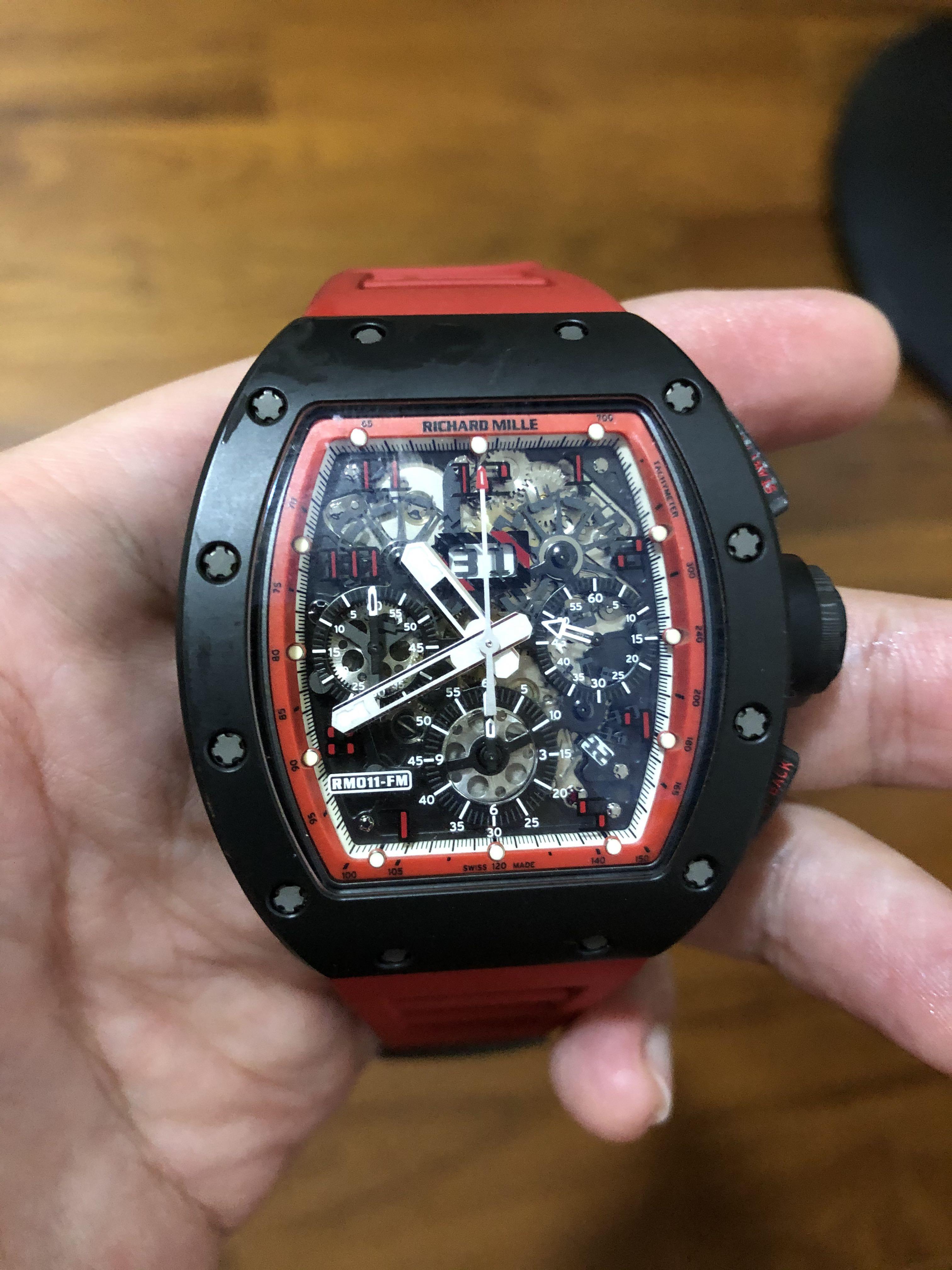 Richard Mille 011 midnight fire 88 pc limited edition