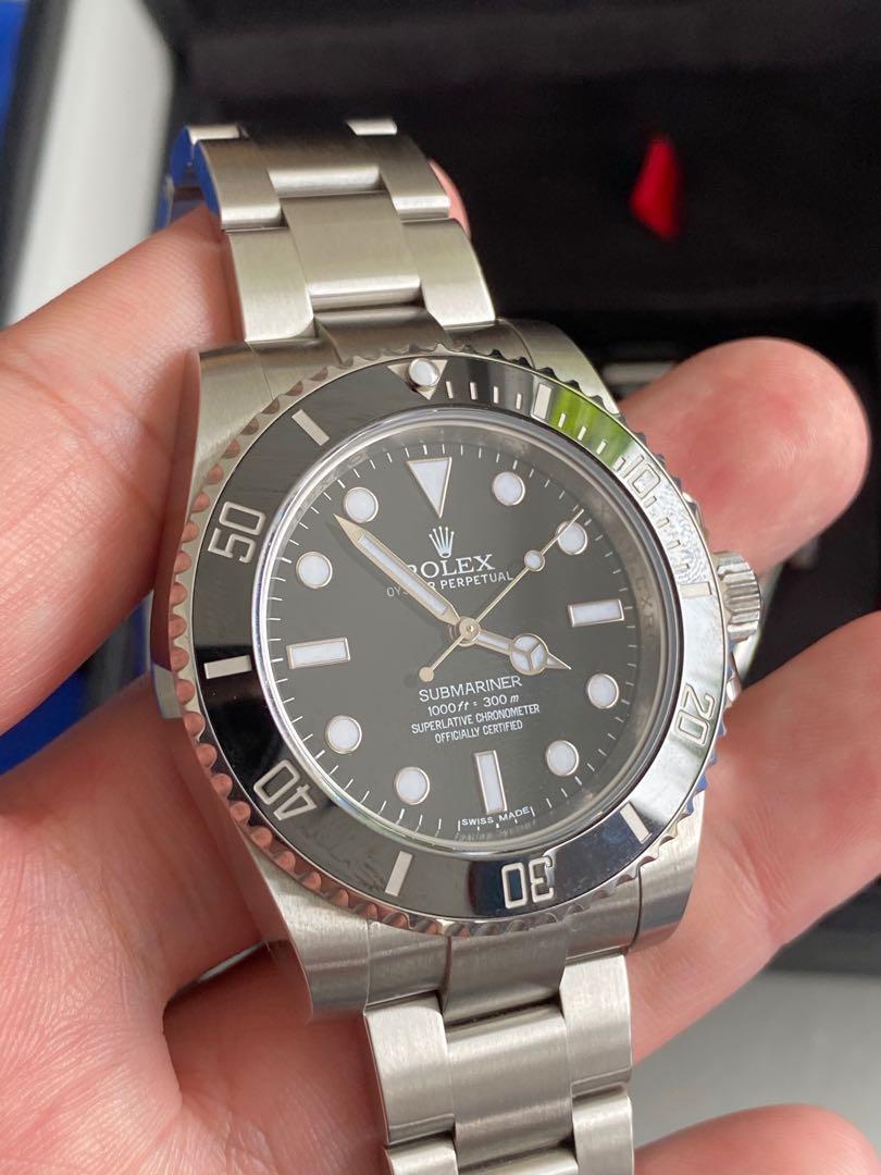 Rolex oyster cheap perpetual submariner 114060
