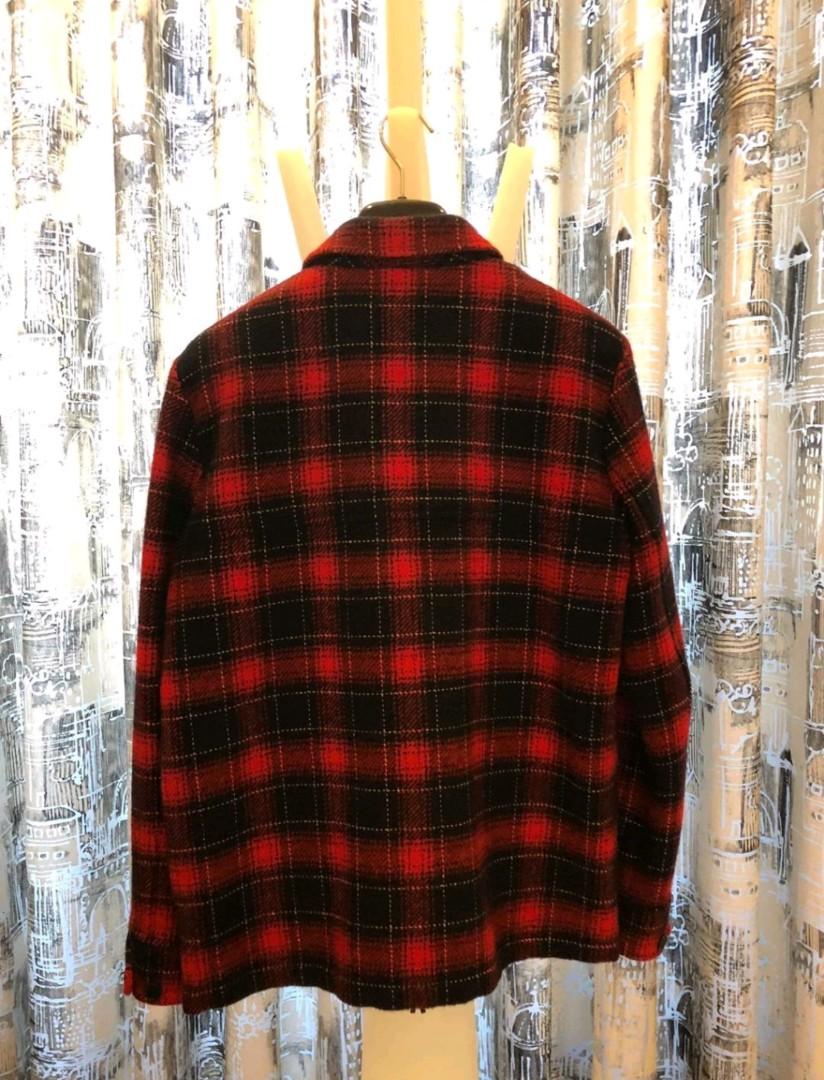 Saint laurent checkered leather jacket best sale