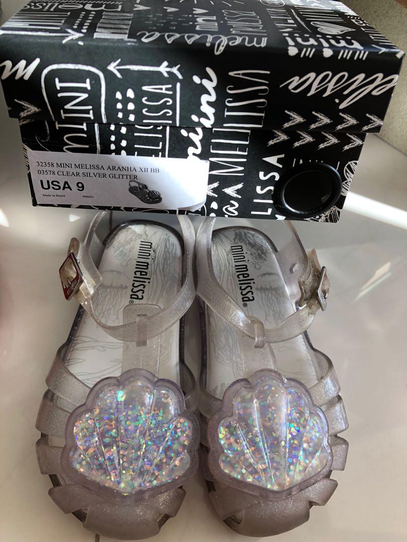 Mini melissa seashell sandal top
