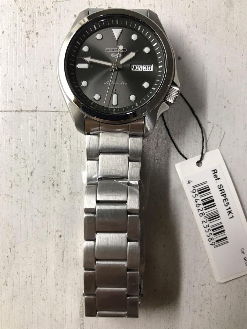 Seiko 5 Watch Srpe55 Men S Fashion Watches On Carousell